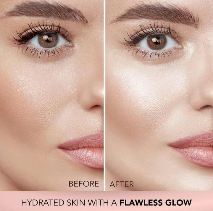 Strobe Cream - 30g | Primer   Highlighter   Moisturizer | Shea Butter & Hyaluronic Acid | Intense Hydration | Flawless Radiant Dewy Skin (Gold)