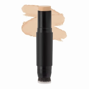 SU.GAR Cosmetics - Ace Of Face - Matte Stick - 10 Latte (Light with Warm Undertone) - Waterproof, Full Coverage Foundation for Women with Inbuilt Brush - 12 g