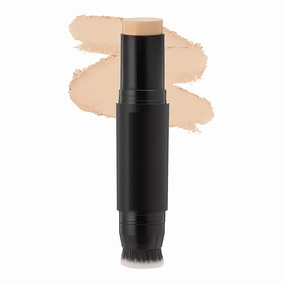SUG.AR Cosmetics - Ace Of Face - Matte Stick - 10 Latte (Light Foundation with Warm Undertone) - Waterproof, Full Coverage Foundation for Women with Inbuilt Brush - 12 g