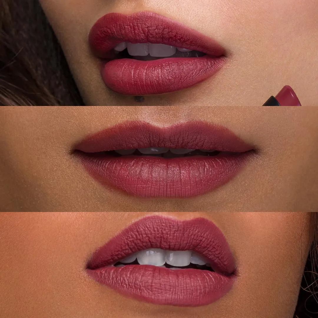 SUGAR Cosmetics Nothing Else Matter Longwear Lipstick12 Teak Over (Purple Brown, Brown Burgundy) matte finish, Water-resistant, Longlasting, Paraben free