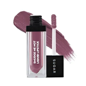 SUGAR Smudge Me Not Liquid Lipstick - 11 Greige Rage (Greige Rose) Intensely Pigmented Liquid Matte Finish, Longwearing Formula, Smudgeproof