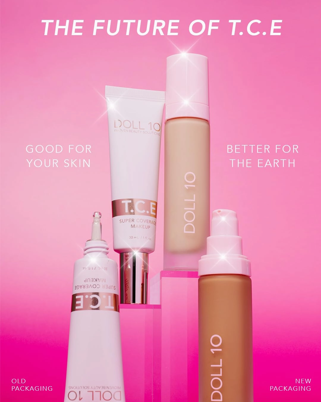 T.C.E This Covers Everything Super Coverage Serum Makeup with Peptides (Fair/Light, One Size)