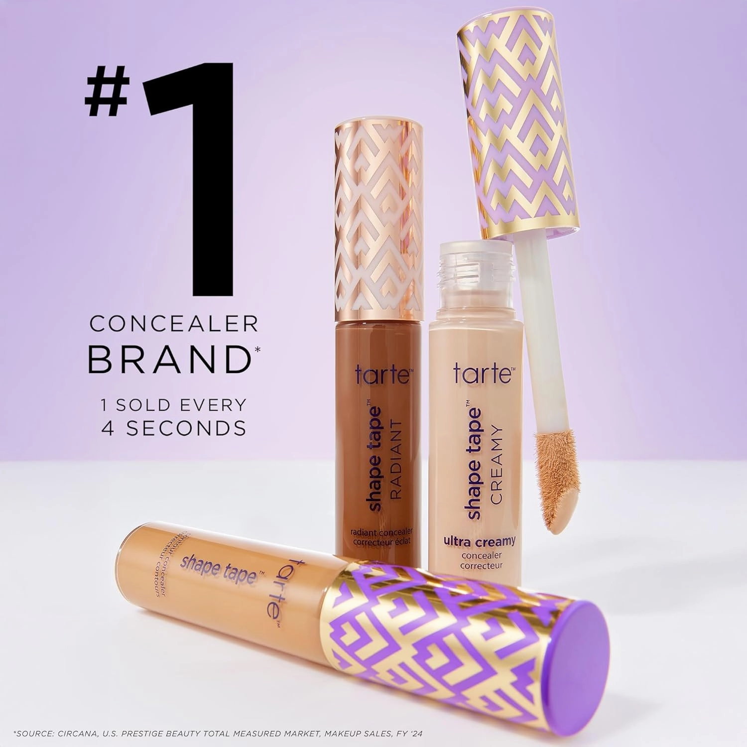 Tarte Cosmetics Shape Tape Ultra Creamy Concealer | Fair Neutral 12N NEW 2021 Formula Best Corrector Makeup Under Eye Brighter, Smoother Skin Matte Finish Nourishing & Gentle 0.33 Ounce (Pack of 1)