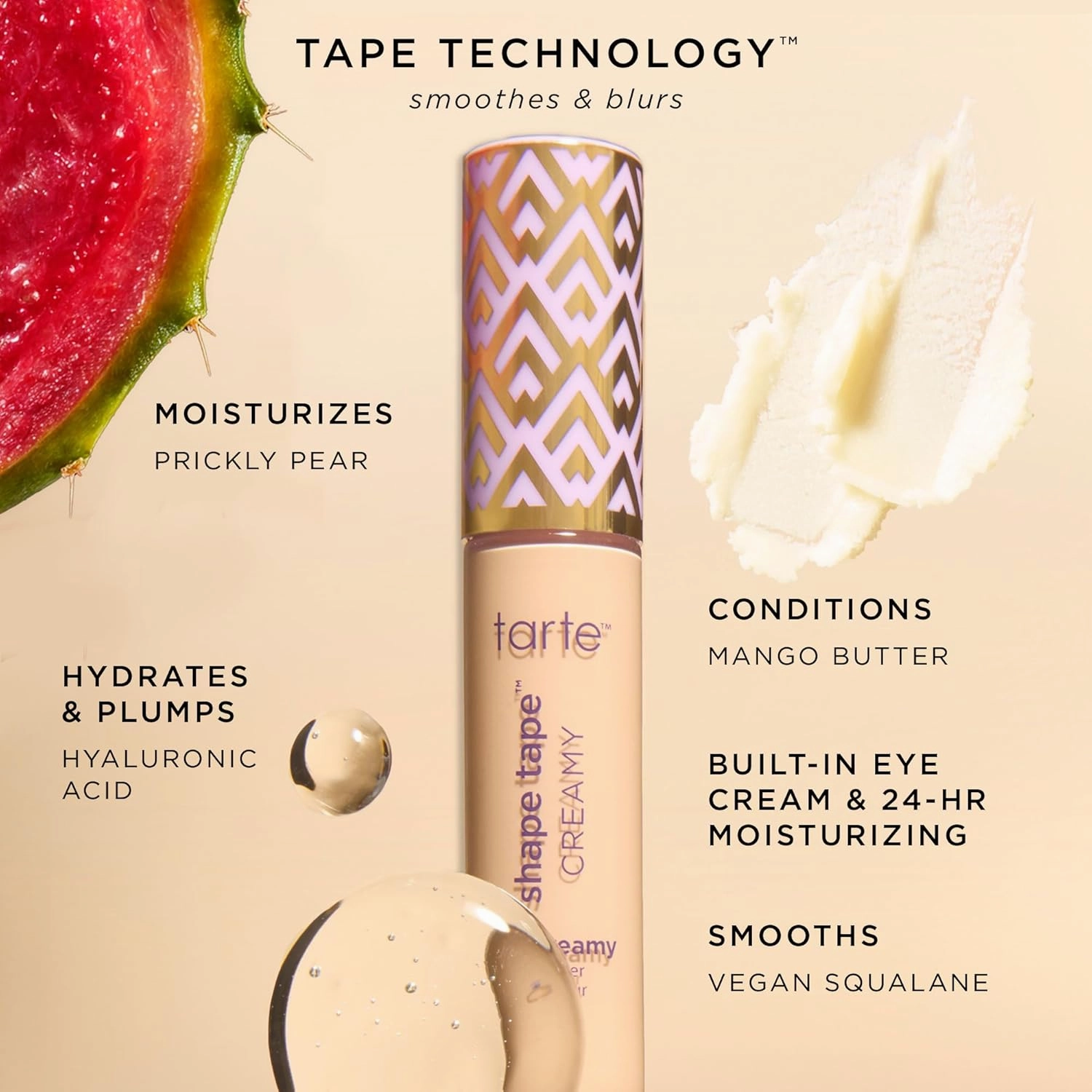Tarte Shape Tape Ultra Creamy Concealer | Fair Light Neutral 16N | NEW 2021 Formula | Best Corrector Makeup Under Eye Concealer | Brighter, Smoother Skin | Matte Finish | Nourishing & Gentle