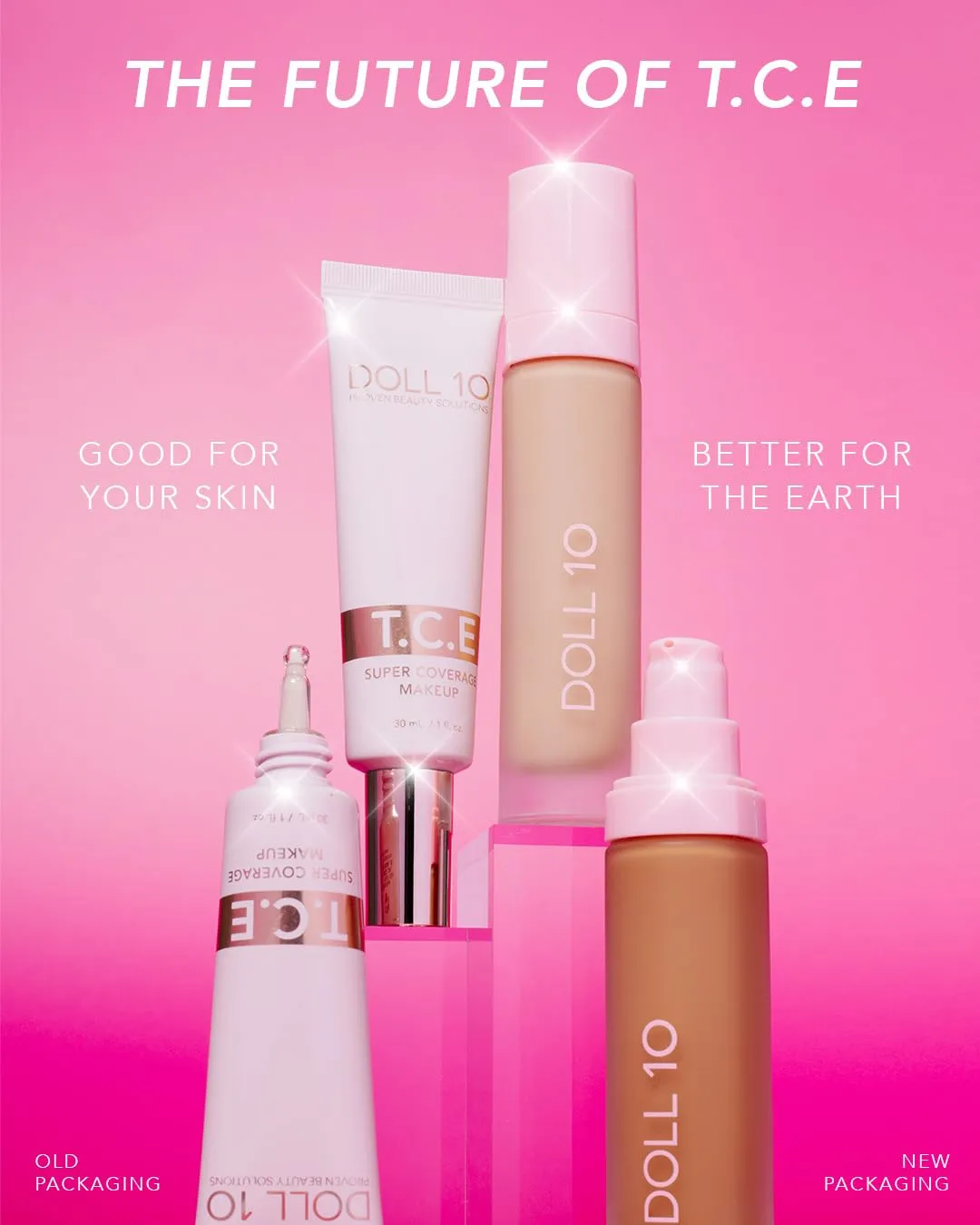 T.C.E This Covers Everything Super Coverage Serum Makeup with Peptides (Fair, One Size)