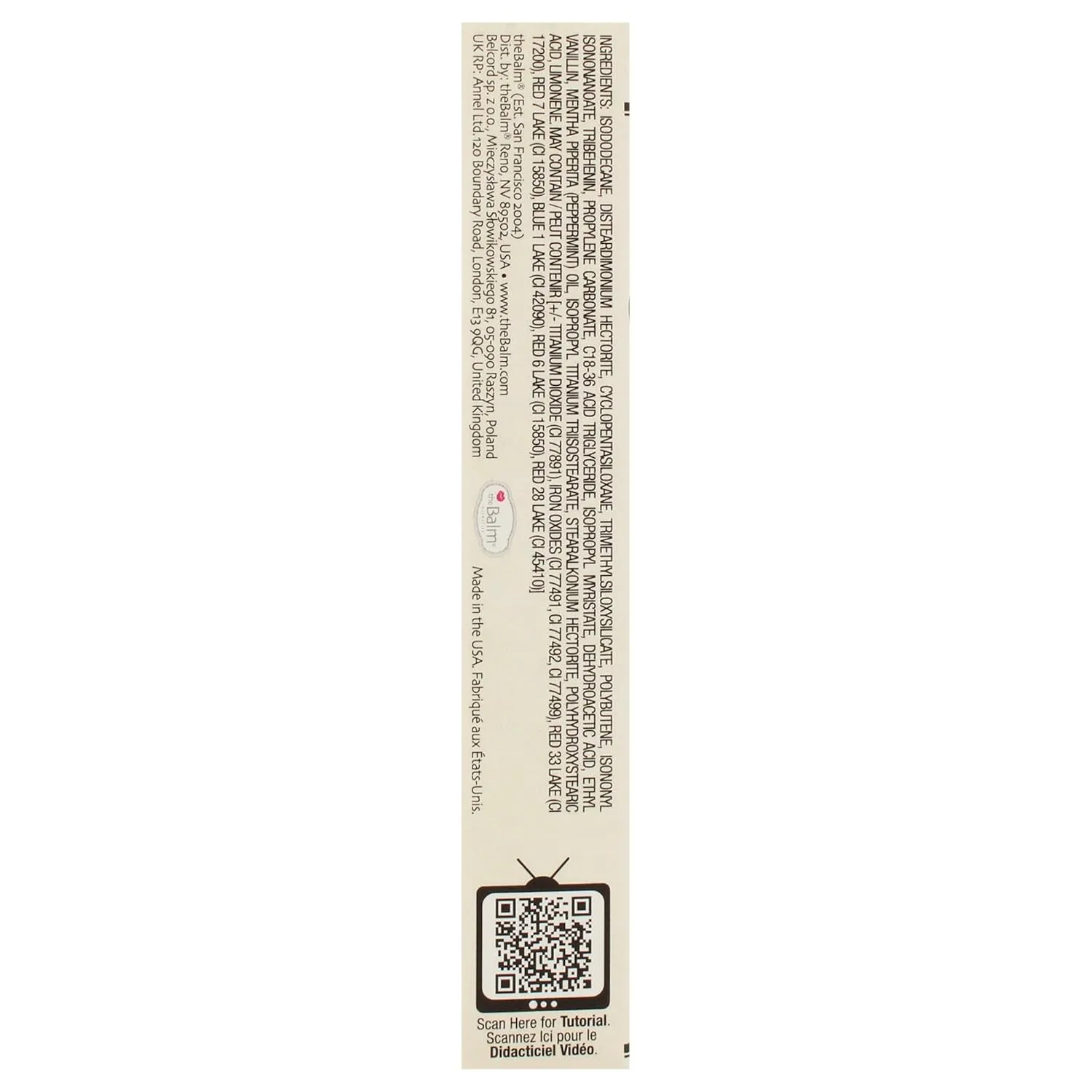 theBalm Meet Matt(e) Hughes Matte Liquid Lipstick