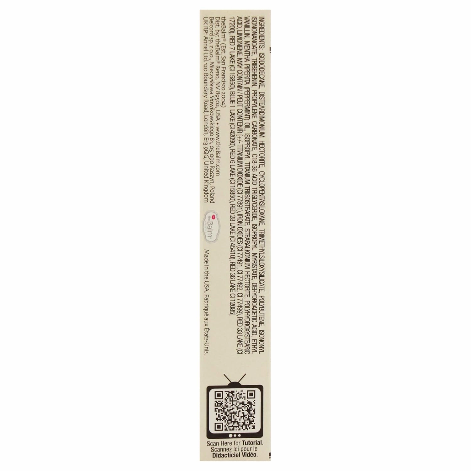 theBalm Meet Matt(e) Hughes Matte Liquid Lipstick