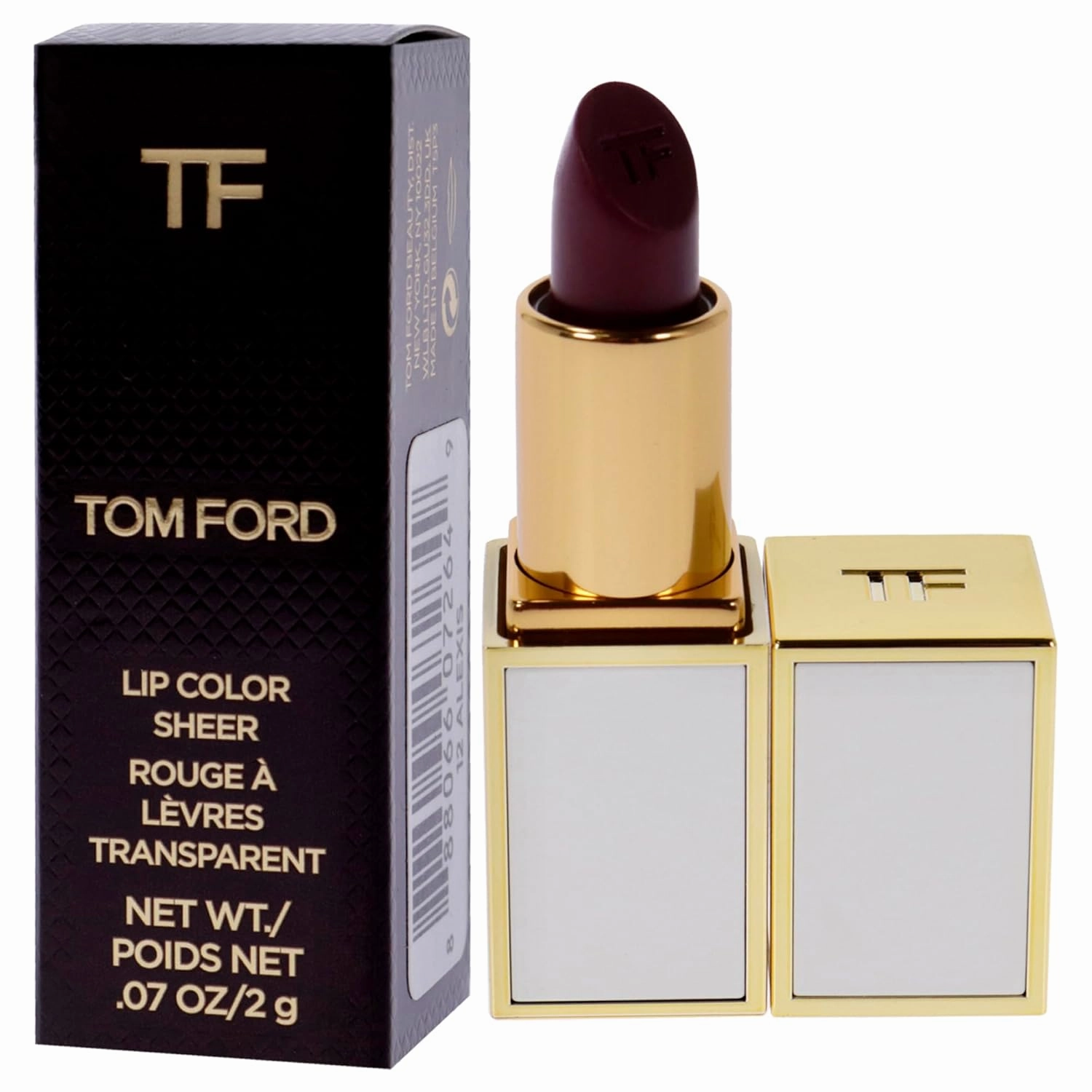 Tom Ford Boys and Girls Lip Color for Women Lipstick, 12 Alexis, 0.07 Ounce