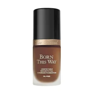 Too Faced Born This Way Natural Finish Longwear Liquid Foundation | Medium-To-Full Coverage | Hydrating   Oil Free