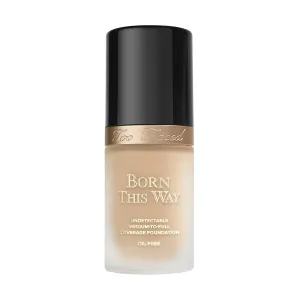 Too Faced Born This Way Natural Finish Longwear Liquid Foundation | Medium-To-Full Coverage | Hydrating   Oil Free