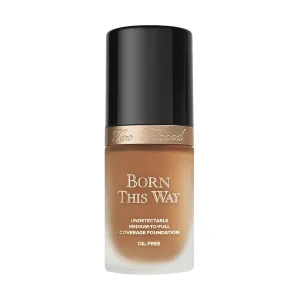 Too Faced Born This Way Natural Finish Longwear Liquid Foundation | Medium-To-Full Coverage | Hydrating   Oil Free