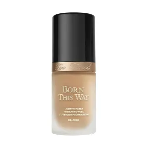 Too Faced Born This Way Natural Finish Longwear Liquid Foundation | Medium-To-Full Coverage | Hydrating   Oil Free