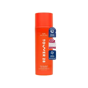 Tower 28 SOS Gel Cleanser   Makeup Remover for Sensitive Skin, Gentle Hydrating pH-Balanced Face Wash Removes Makeup and SPF Without Drying - 150ML