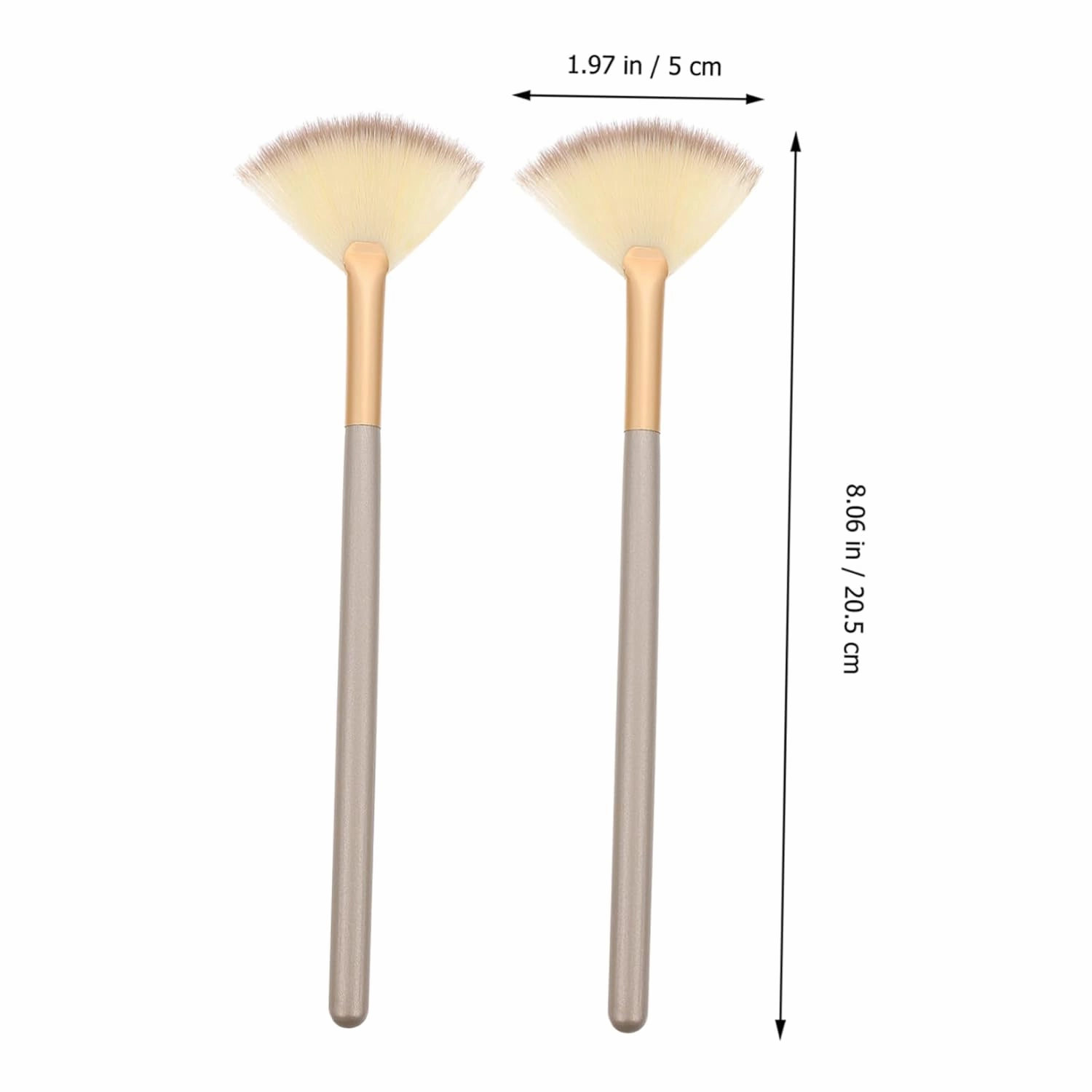 Travel Fan Travel Makeup Face Makeup 12pcs Fan Makeup Cosmetic Blush Brush Slim Soft Facial Face Highlighter Face Highlighter Facial Tools