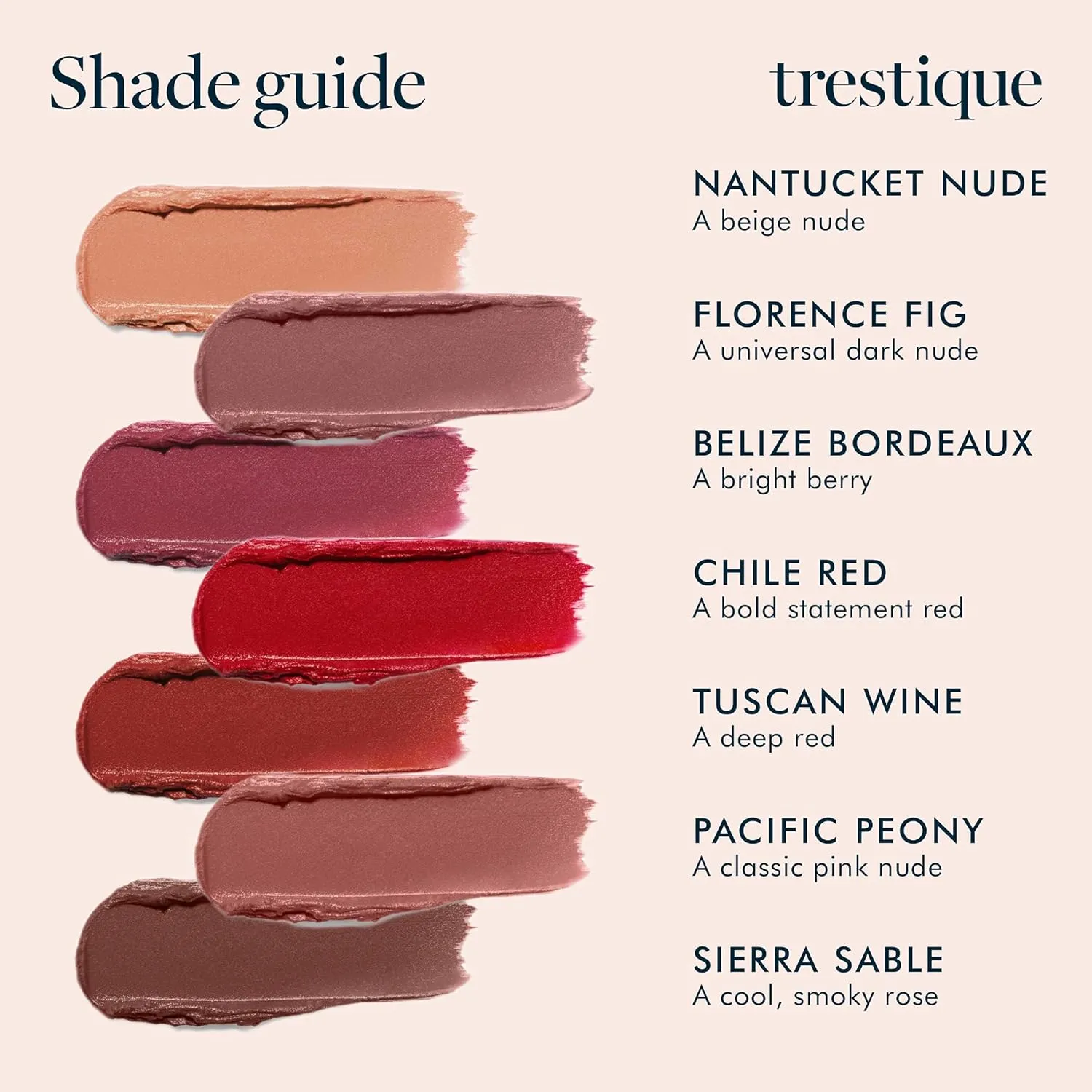 TRE'STIQUE Matte Lip Crayon, Matte Lipstick With Built-in Lip Gloss Balm, 2-in-1 Lip Liner Set With Lip Crayon and Lip Balm, Lipstick and Lip Gloss Kit (Florence Fig Refillable)