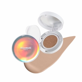 TROIAREUKE Seoul "Bridal" Cushion Foundation(#21, Pink Beige), Korean Cushion Foundation, K-Beauty, Hydrating, Long-lasting, Lightweight, Natural Finish, Anti-Aging, Moisture, Whitening, SPF 50 