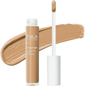TULA Skin Care Radiant Skin Brightening Serum Concealer | Conceals Dark Circles & Discoloration, Longwearing & Crease-Resistant, Brightens the Appearance of Skin Over Time | 0.18 fl oz.