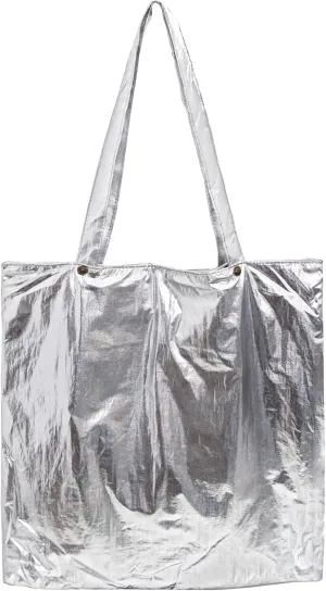 Ulisty Women Imitation Tinfoil Design Tote Bag Shoulder Bag Casual Handbag Daily Bag