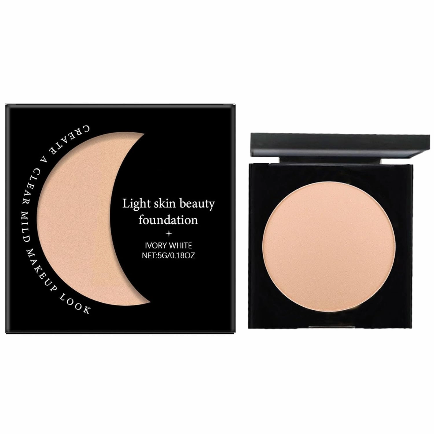Under Eye Concealer - Under Eye Brightener, Instantly Brightener Stick, Waterproof Under Eye CC Concealer, Brighten Dark Circles (IVORY WHITE 2PCS)