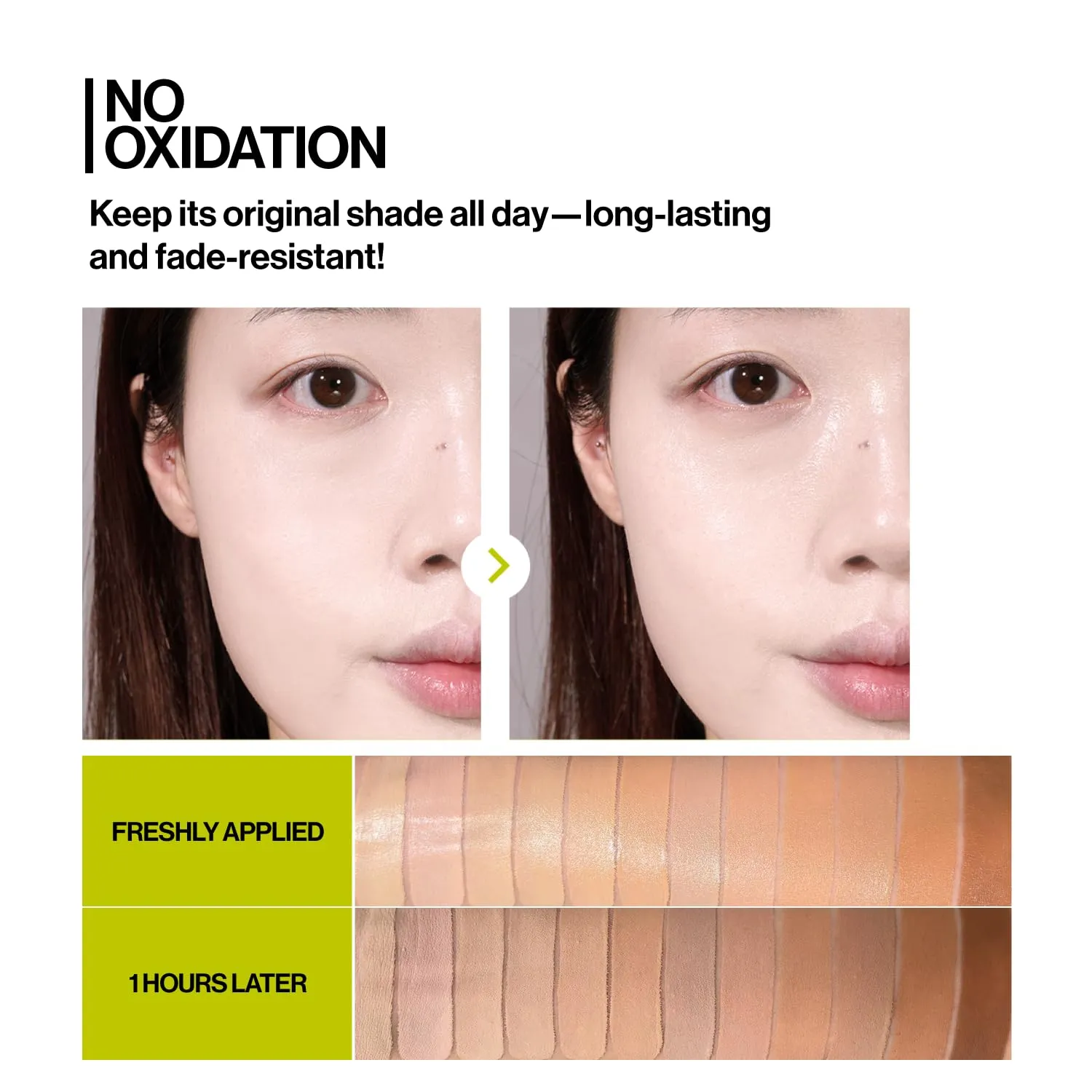 UNLEASHIA Foundation Makeup Healthy-Green Cushion - 15g, SPF 30 PA  , Lightweight Buildable Coverage, Vegan, Natural Satin Finish(27W)