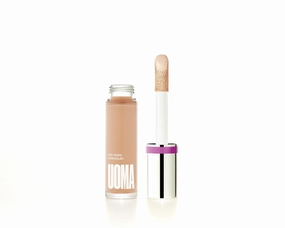 UOMA Beauty Women's Stay Woke Luminous Brightening Concealer, White Pearl T0.75, One Size