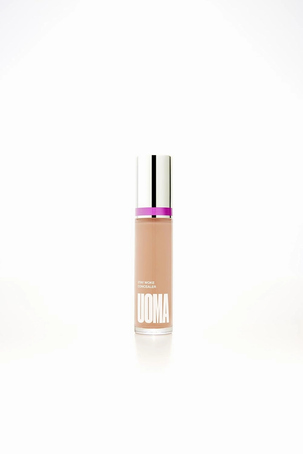 UOMA Beauty Women's Stay Woke Luminous Brightening Concealer, White Pearl T0.75, One Size
