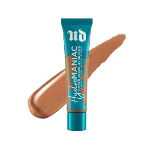 Urban Decay Hydromaniac Dewy Foundation, Hydrating Tinted Moisturizer for Dry Skin, Buildable Medium Coverage, with Kombucha Filtrate & Marula Oil, Non-comedogenic, Vegan, Cruelty-free - 1.1 fl oz