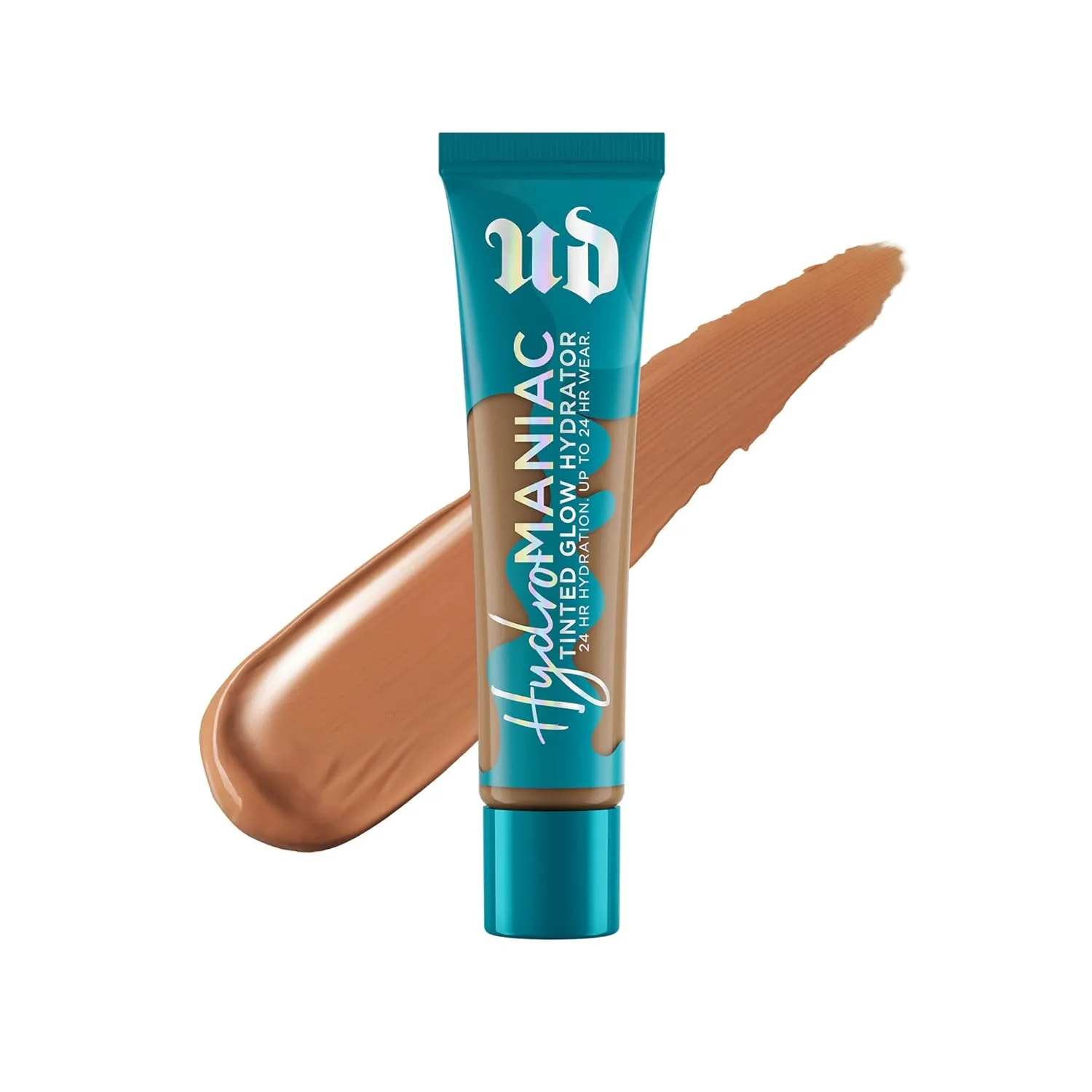 Urban Decay Hydromaniac Dewy Foundation, Hydrating Tinted Moisturizer for Dry Skin, Buildable Medium Coverage, with Kombucha Filtrate & Marula Oil, Non-comedogenic, Vegan, Cruelty-free - 1.1 fl oz