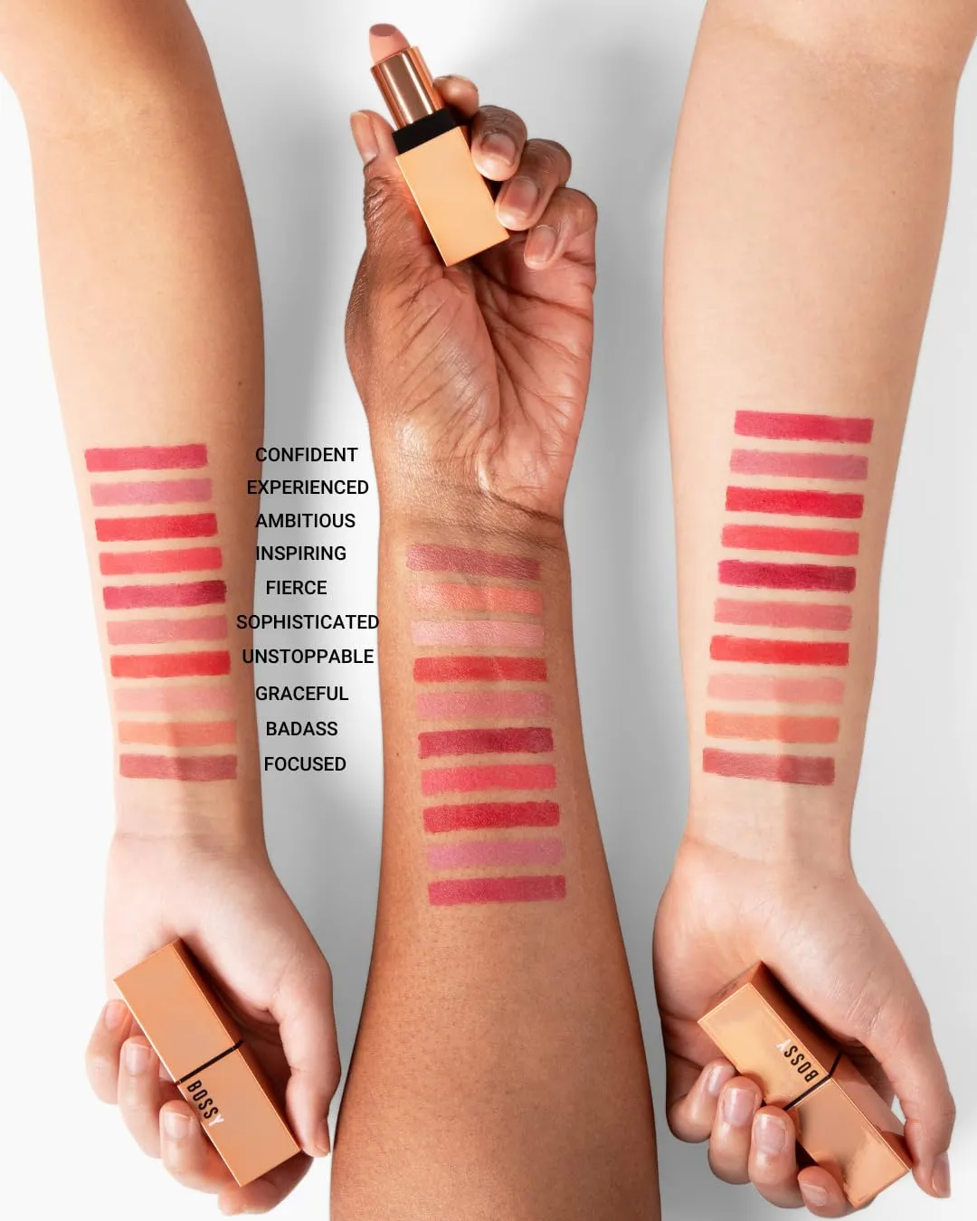 Vegan Lipstick Matte, Long Lasting, Hydrating Lip Stick with Vitamin E and Watermelon Seed Oil, Paraben and Cruelty Free (Confident - Plum Color)