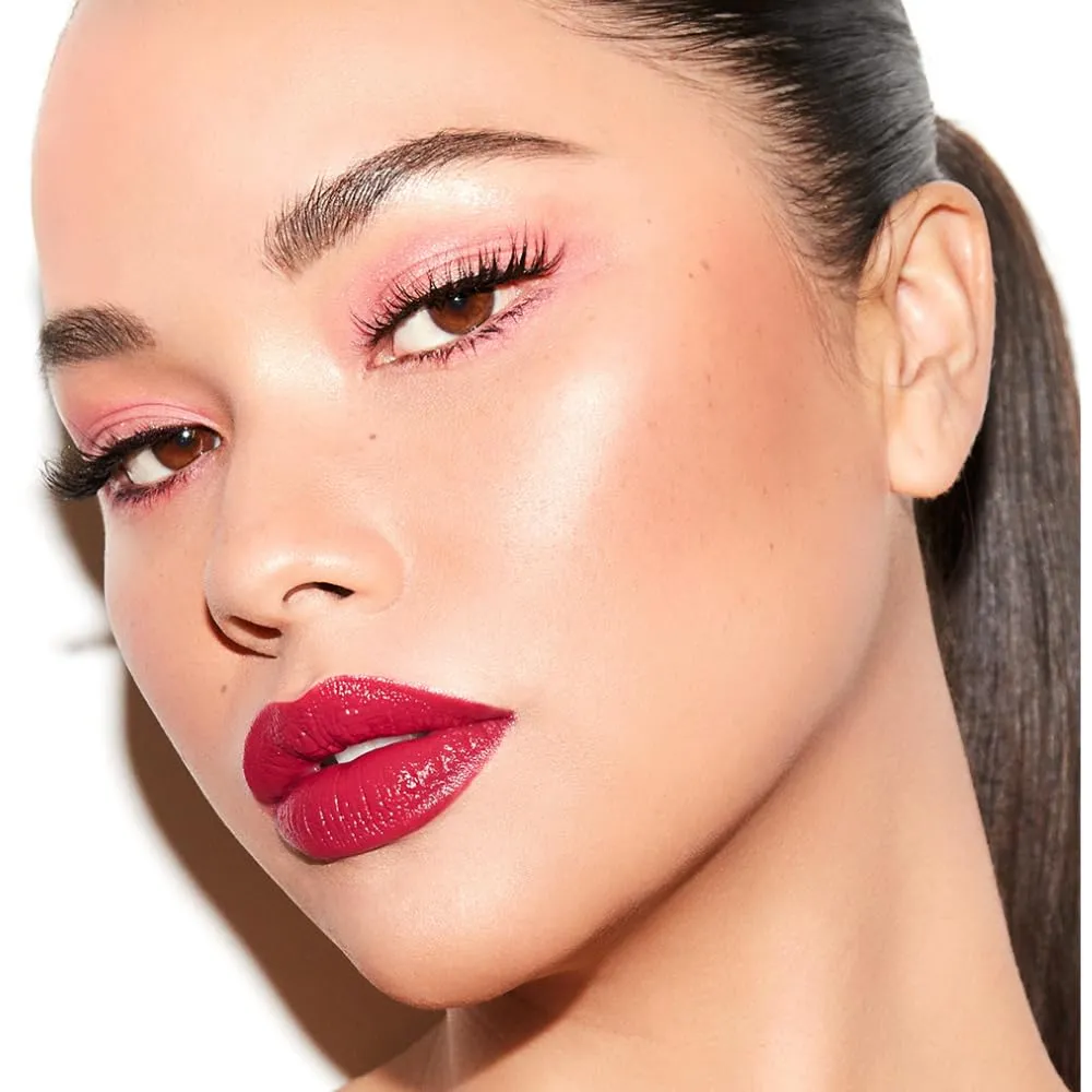 Vegan Lipstick Matte, Long Lasting, Hydrating Lip Stick with Vitamin E and Watermelon Seed Oil, Paraben and Cruelty Free (Confident - Plum Color)
