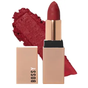 Vegan Lipstick Matte, Long Lasting, Hydrating Lip Stick with Vitamin E and Watermelon Seed Oil, Paraben and Cruelty Free (Confident - Plum Color)