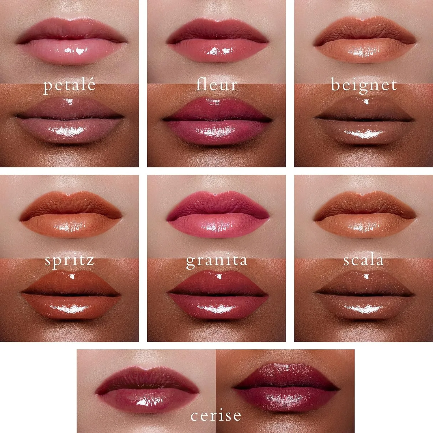 Viseart Paris Moisture Boost Oil Lip Shine (Petalé)