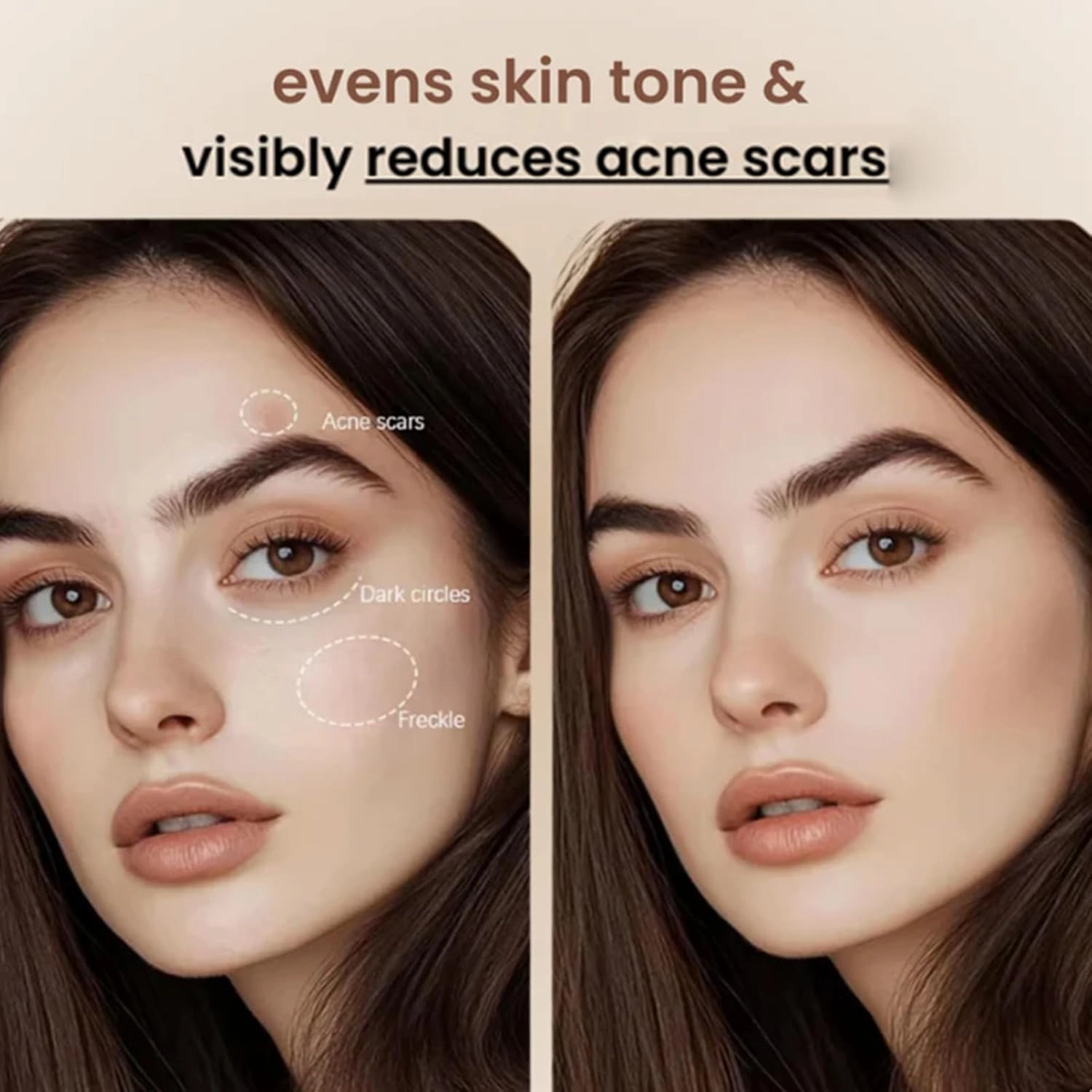 Vitaliq Skin Tint, Splendor Serum Boosted Skin Tint Balm, Korea Oasena Skin Tint Balm, Foundation Stick Beauty Serum Boosted Skin Tint, For Brightens, Hydrates, Natural Finish Makeup (#05 06)