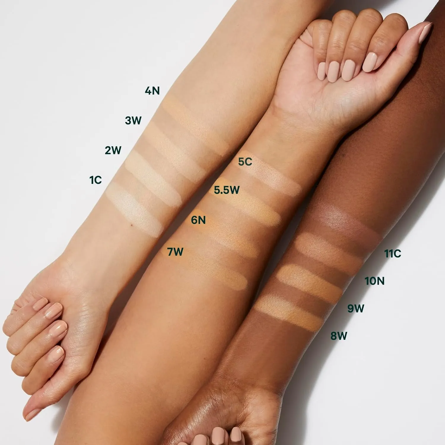 Well People Bio Powder Foundation, Lightweight & Hydrating Foundation For Perfecting & Smoothing Skin, Semi-Matte Finish, Vegan & Cruelty-free, 4N