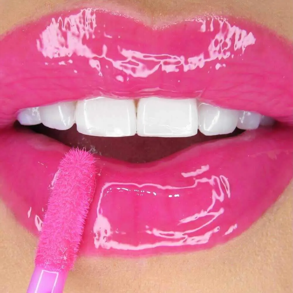 Winky Lux Fruity Gloss pH Lip Stain, Non Sticky Lip Gloss, Tinted Lip Oil, Lip Lacquer, Yummy Fruit Lipgloss, Jojoba Oil for Hydration & Shine, Prickly Pear