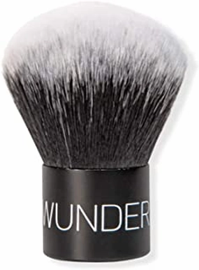 Wunder2 Kabuki Brush Makeup Rounded Brush Great For Face Powder Contour Blush Blending Finishing Setting Flawless Finish