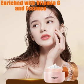 XIRUJNFD Kekecai Hydro 𝐖𝐡𝐢𝐭𝐞𝐧𝐢𝐧𝐠 Cream, Anti Wrinkle and Firming Foundation, Kekecai Cream Foundation, SXCS Makeup Cream for Brightening, Swarous Makeup Cream for Brightening (2Pcs)