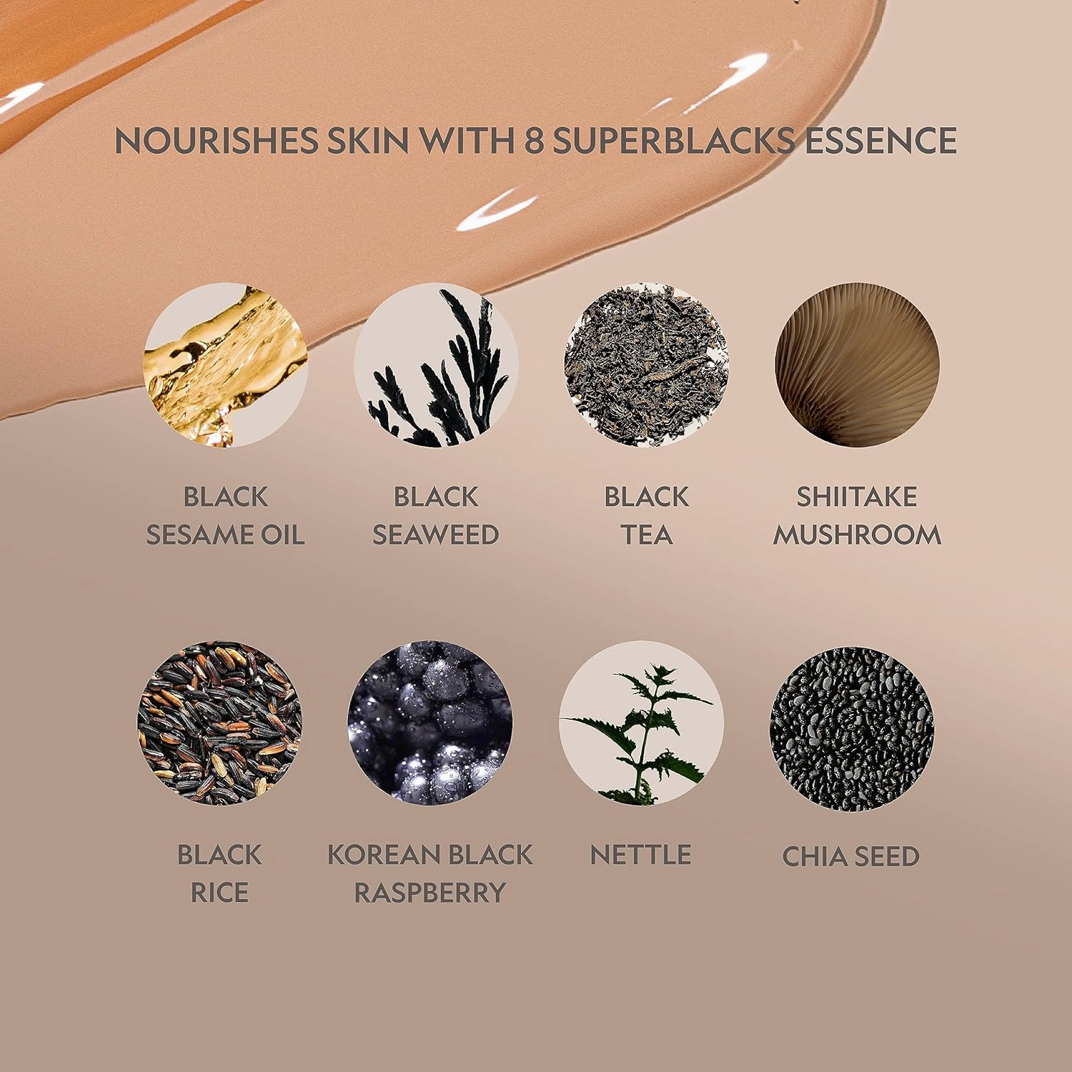 YENSA Serum Foundation Makeup - Super Silk Full Coverage Foundation Enriched with Peptides, Vitamin C & Ferulic Acid to Help Reduce Fine Lines, Wrinkles & Dark Circles - Medium 3 (1 oz)