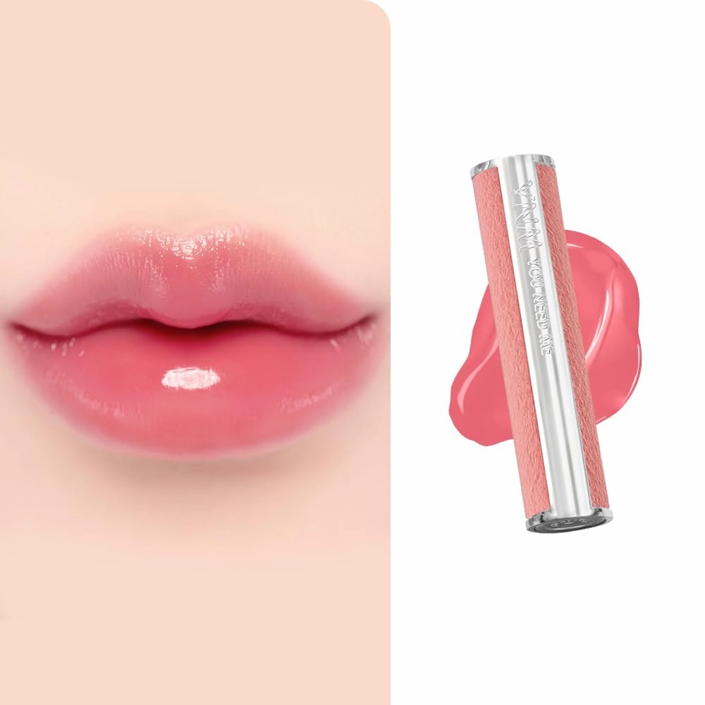 YNM Candy Gloss Balm 3g (08 BALLET PINK, 3g)( 9 colors) K-beauty, Tinted, Color Lipstick Balm, Glossy, Moisture, korean, Jello lips, Non-Sticky and Long-lasting