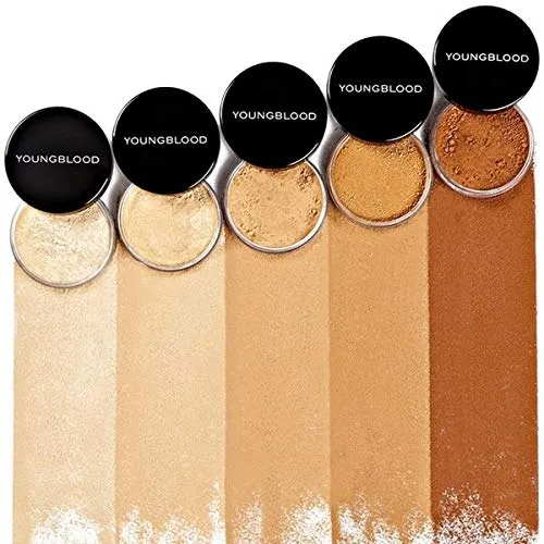 Youngblood Natural Loose Mineral Foundation, Honey | Vegan, Cruelty Free
