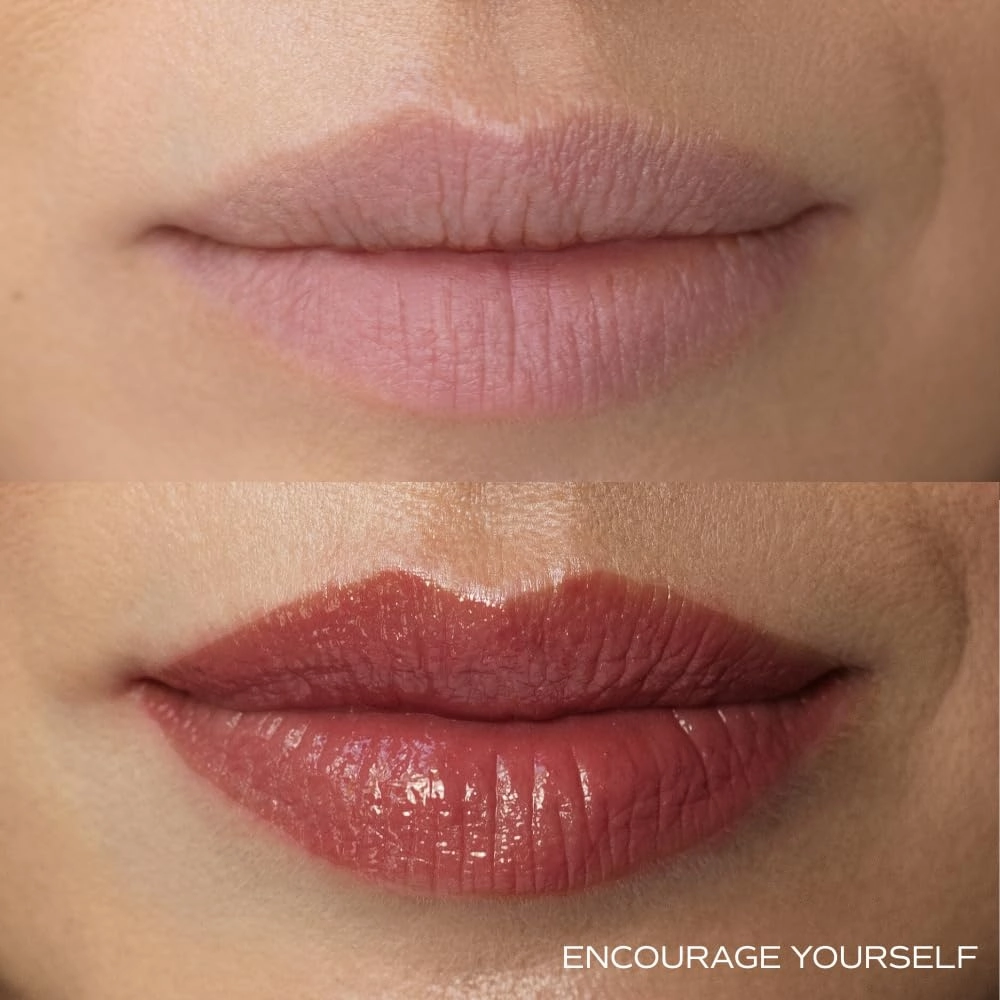 Your Best Self Peptide Hydrating Lip Gloss - Mauve Pink - Encourage Yourself