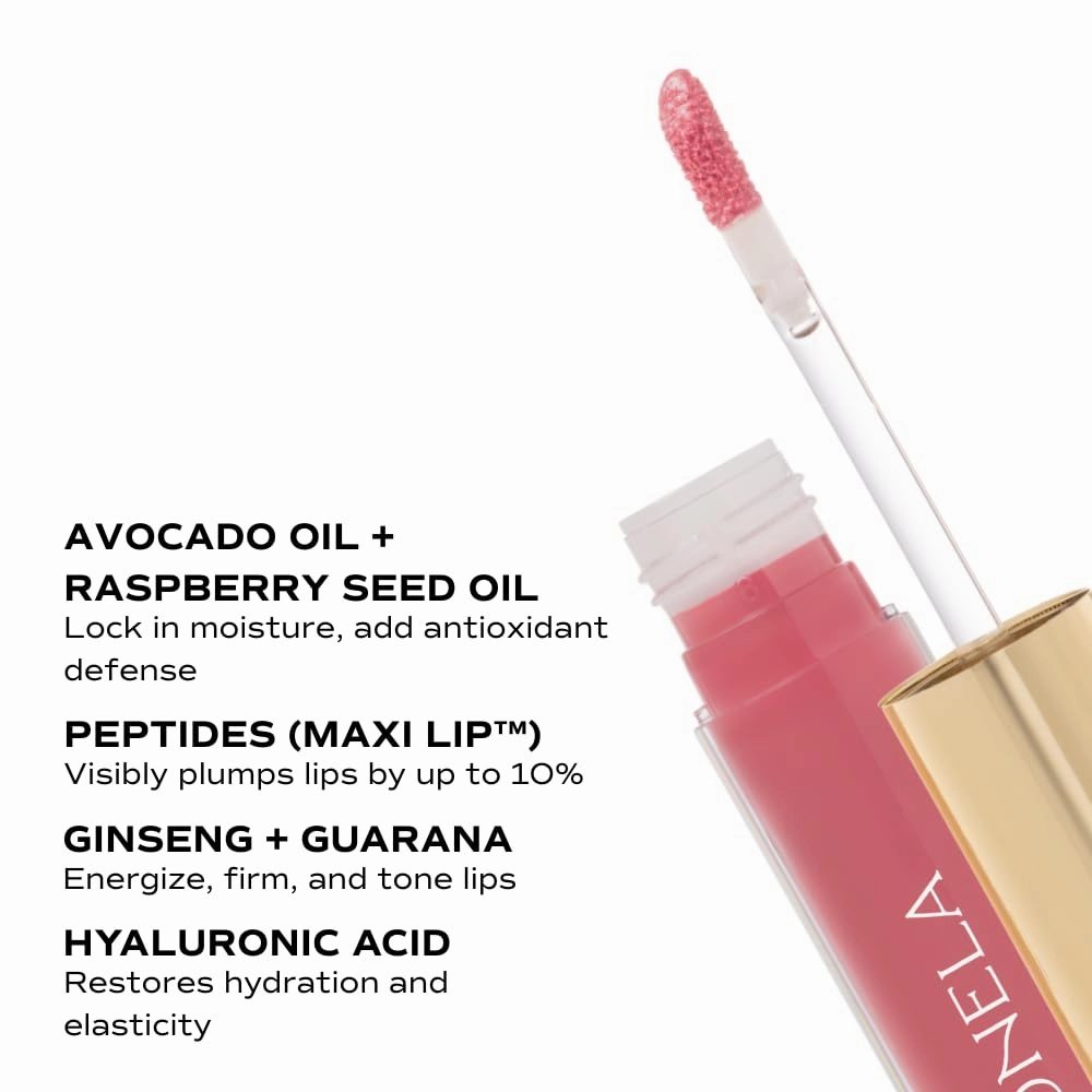 Your Best Self Peptide Hydrating Lip Gloss - Mauve Pink - Encourage Yourself