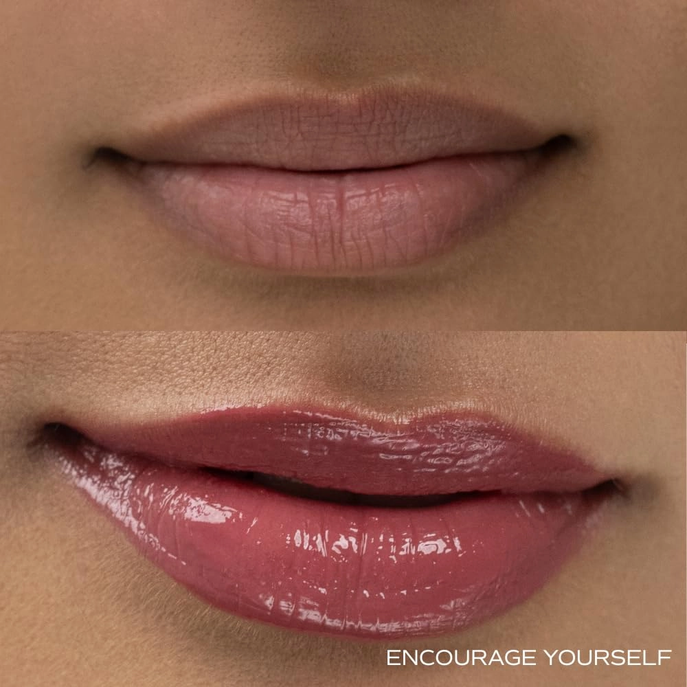 Your Best Self Peptide Hydrating Lip Gloss - Mauve Pink - Encourage Yourself