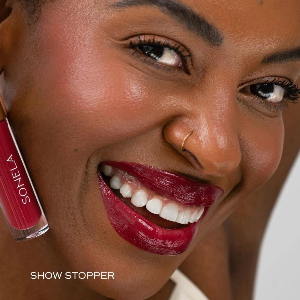 Your Best Self Peptide Hydrating Lip Gloss - Red - Show Stopper