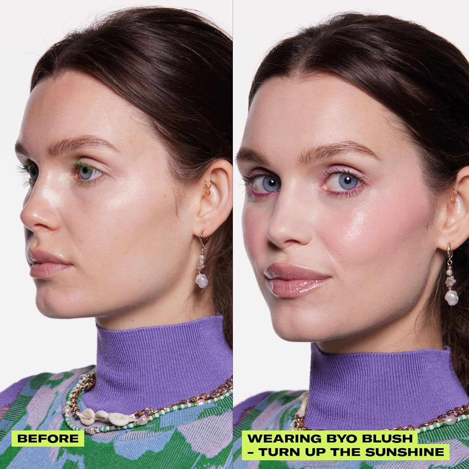 Youthforia BYO Blush, Tinted Blush Oil For Youthful Vibrancy, Blendable, Hydrating & Lightweight Formula, Vegan & Cruelty-Free, Turn Up The Sunshine