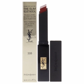 YVES SAINT LAURENT The Slim Velvet Radical Matte Lipstick - 308 Radical Chili for Women - 0.07 oz Lipstick